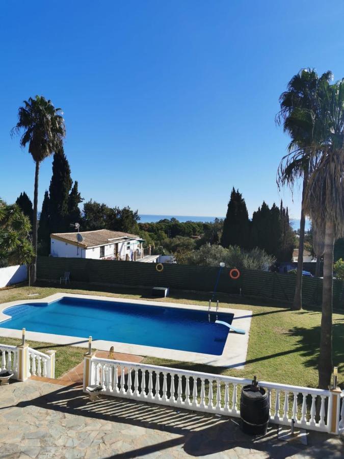 Villa Grande Piscine 5 Min De La Mer Malaga Bagian luar foto